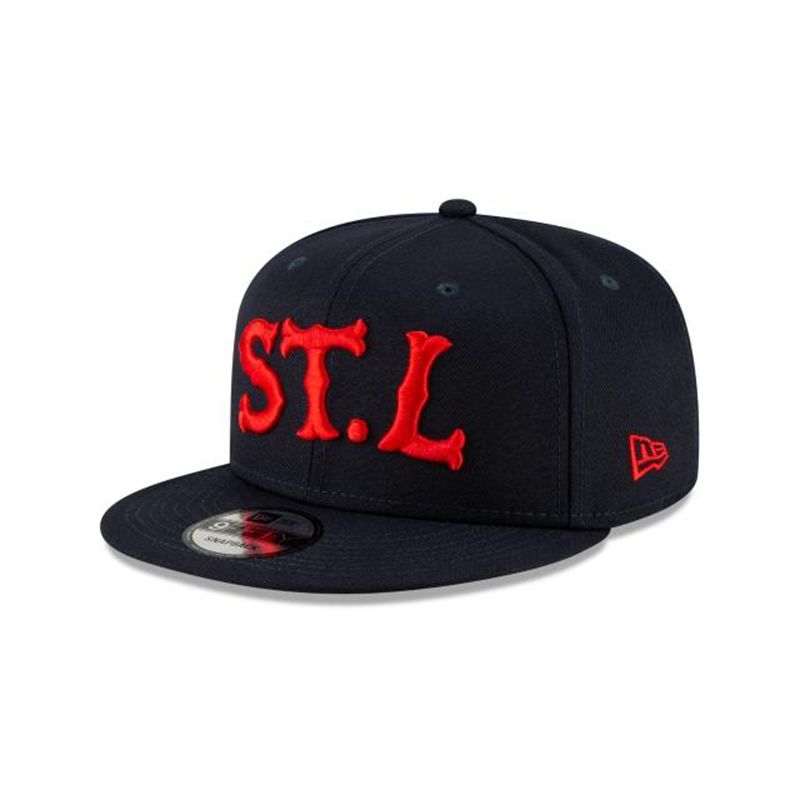 MLB St. Louis Cardinals Ligature 9Fifty Snapback (FYK9955) - Red New Era Caps